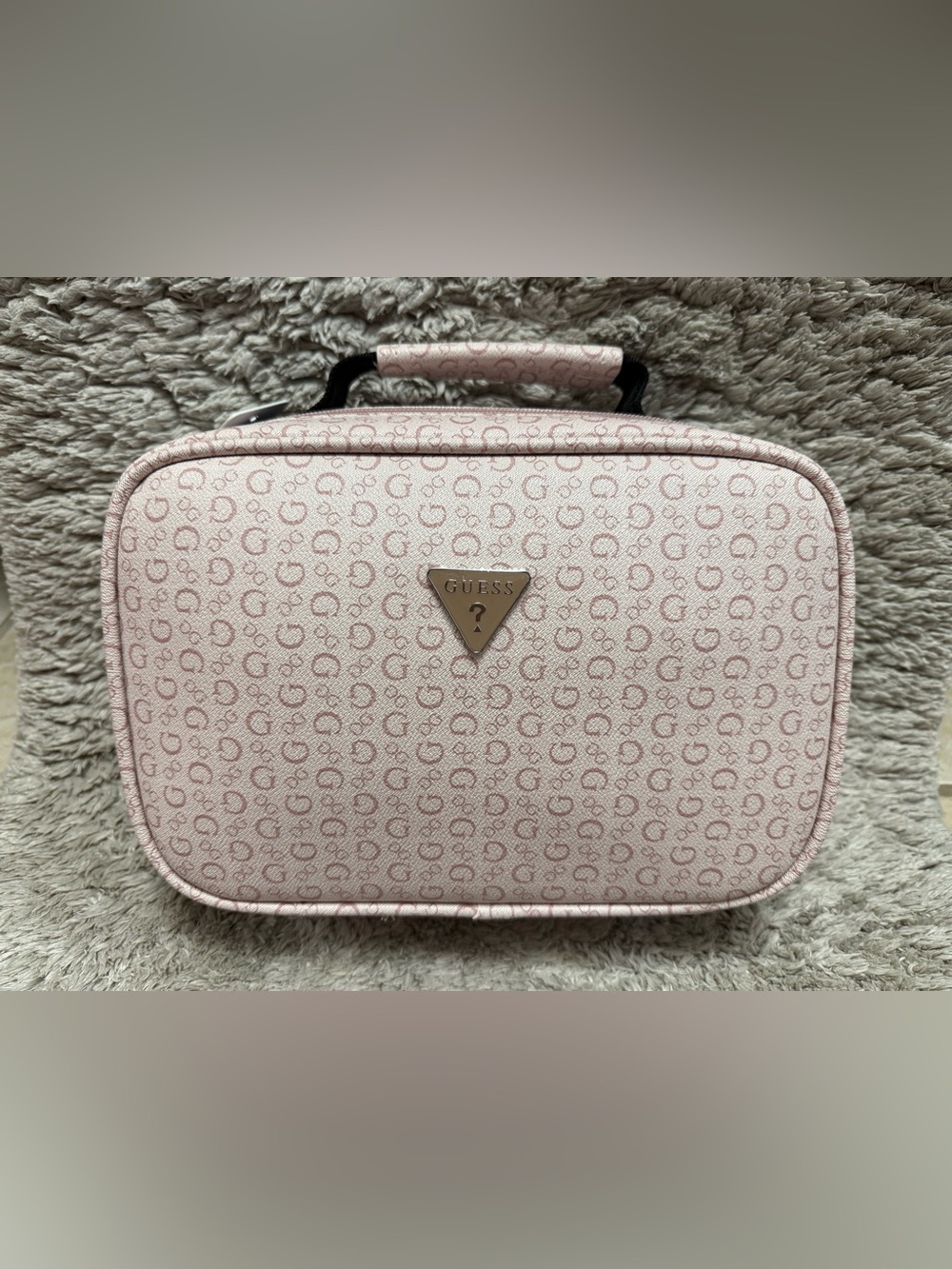 GUESS Pink Patterned Women’s Tote/Cosmetic or Lunch bag
